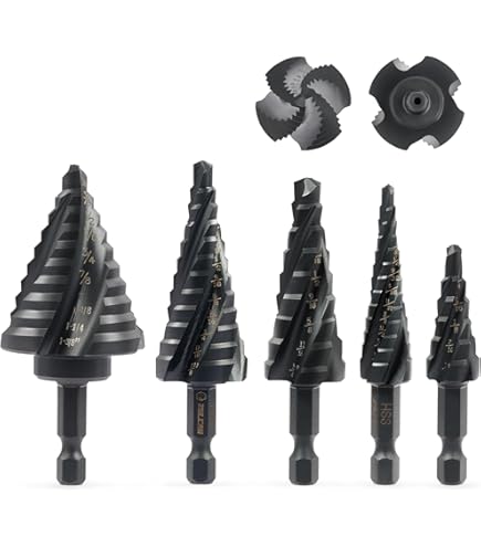Blythe ステップインタイム5点セット Amazon.com: L.H. Dottie RTTP6030 Step Drill Bit, 1/4-Inch to
